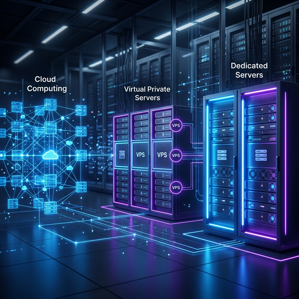 VPS vs Cloud vs Dedicated Server: Which One Should You Choose?