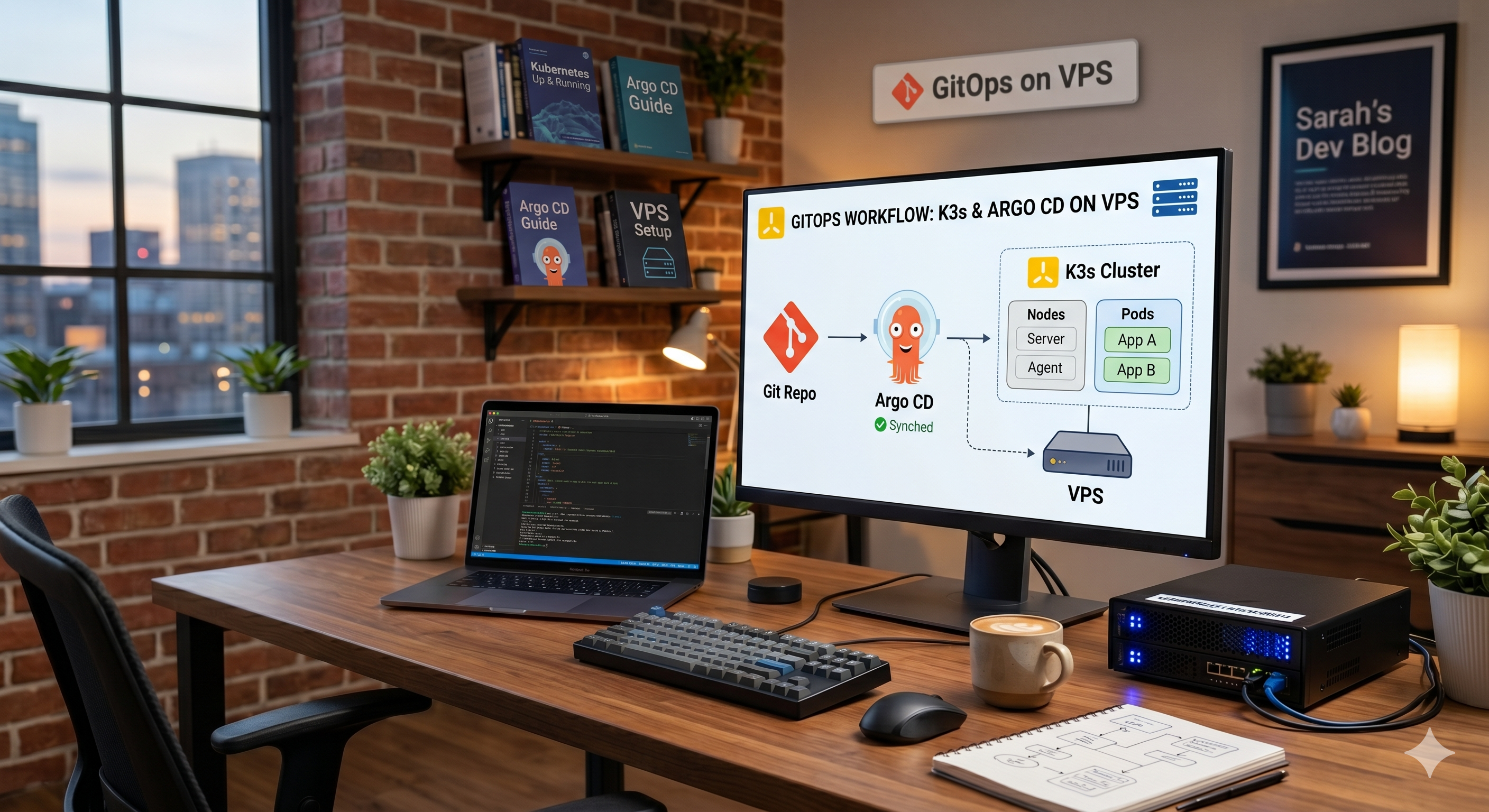 How to create a K3s cluster and install ArgoCD on a VPS?