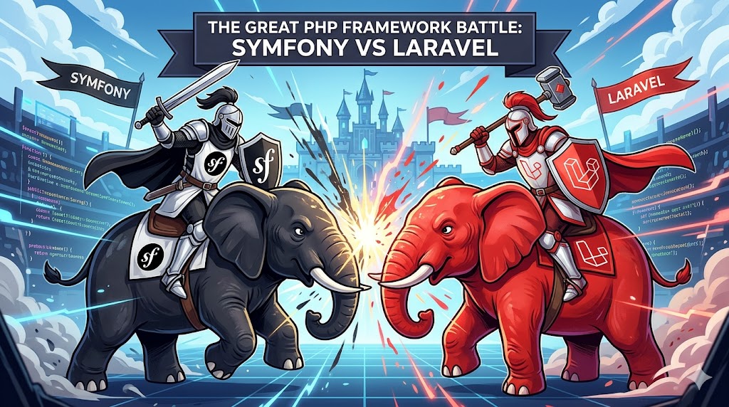 Laravel vs Symfony : quel framework apprendre en 2026 ?