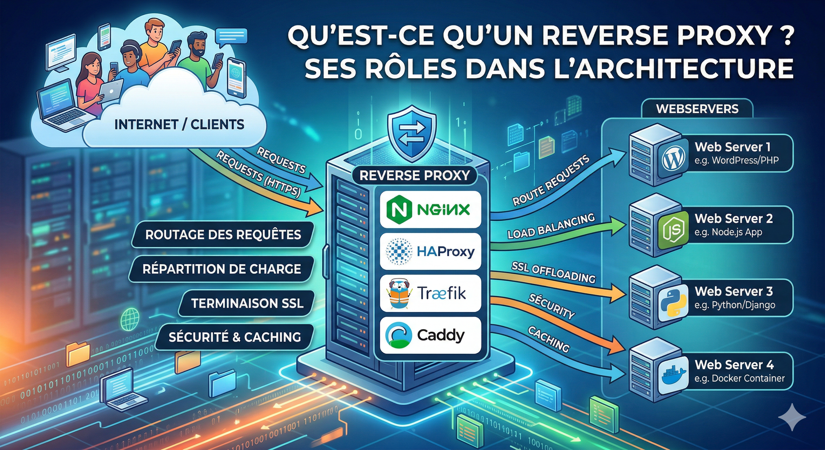 Qu'est-ce qu'un Reverse Proxy et quel est son rôle dans votre infrastructure ?