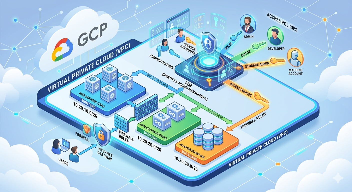 Maîtriser le Réseau et la Sécurité sur GCP : VPC & IAM