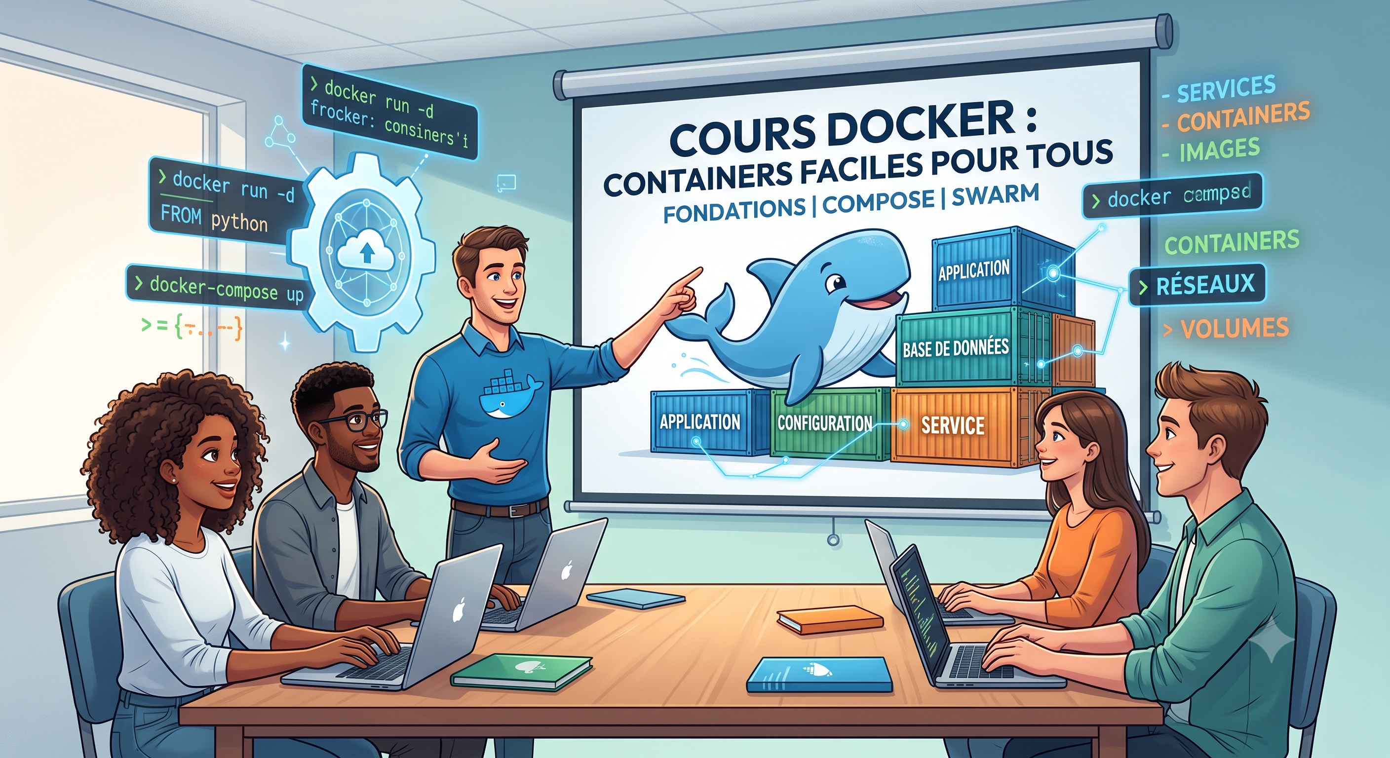 Fondations Docker, Compose et Swarm